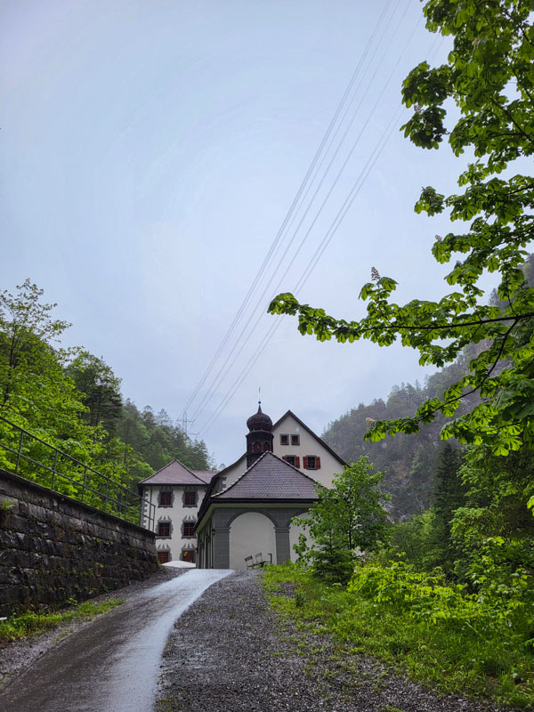 Taminaschlucht @ Bad Ragaz, Zwitserland Taminaschlucht @ Bad Ragaz, Zwitserland